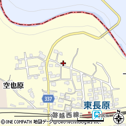 福島県会津若松市河東町東長原空也原93周辺の地図