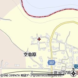 福島県会津若松市河東町東長原空也原12周辺の地図