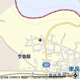 福島県会津若松市河東町東長原空也原76周辺の地図