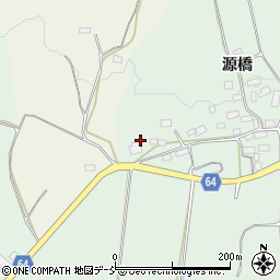 福島県耶麻郡磐梯町更科寺西周辺の地図