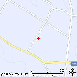 福島県二本松市箕輪周辺の地図