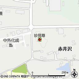 妙見尊周辺の地図