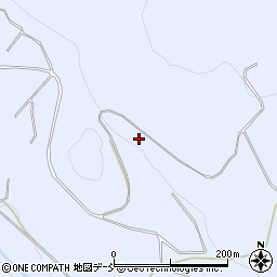 福島県磐梯町（耶麻郡）大谷（西原山）周辺の地図