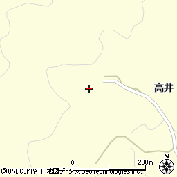 福島県二本松市田沢姥神10周辺の地図