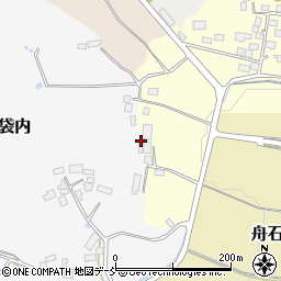 福島県二本松市袋内129周辺の地図