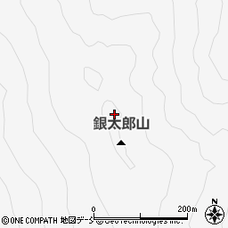 銀太郎山周辺の地図