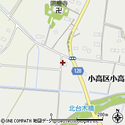福島県南相馬市小高区小高上堀内周辺の地図
