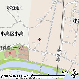 福島県南相馬市小高区大井（舘下）周辺の地図