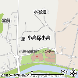 福島県南相馬市小高区小高金谷前周辺の地図
