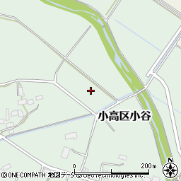 福島県南相馬市小高区小谷（深町）周辺の地図