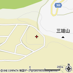 福島県二本松市苗松周辺の地図