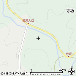 福島県二本松市太田上向田周辺の地図