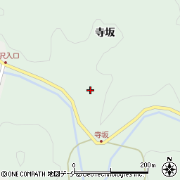 福島県二本松市太田向寺坂周辺の地図