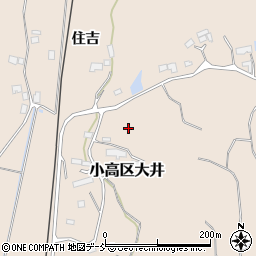 福島県南相馬市小高区大井（長崎）周辺の地図