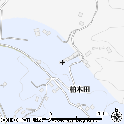 福島県二本松市西勝田安斎窪周辺の地図