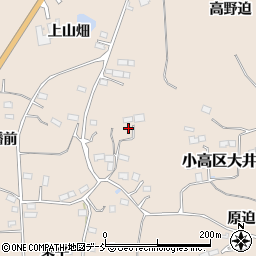 〒979-2103 福島県南相馬市小高区大井の地図
