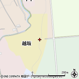 福島県耶麻郡猪苗代町越坂周辺の地図