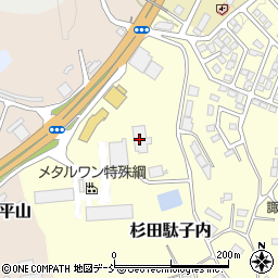 ＪＡ斎場あだたら周辺の地図