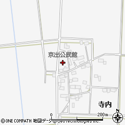 京出公民館周辺の地図