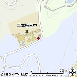 福島県二本松市杉田町3丁目250周辺の地図