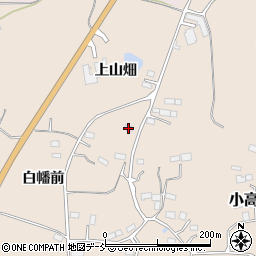 福島県南相馬市小高区大井（上山畑）周辺の地図