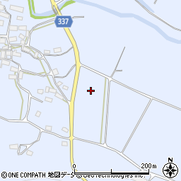 福島県磐梯町（耶麻郡）大谷（中落合）周辺の地図