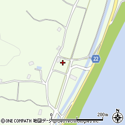 新潟県長岡市与板町岩方252周辺の地図