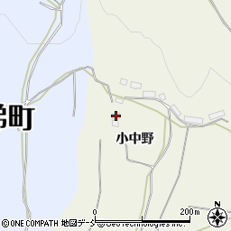 福島県耶麻郡磐梯町磐梯小中野3665周辺の地図