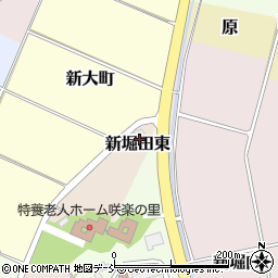 福島県猪苗代町（耶麻郡）新堀田東周辺の地図