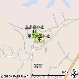 甲子大国神社周辺の地図