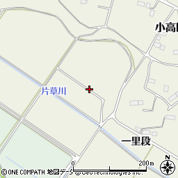 福島県南相馬市小高区片草南原周辺の地図