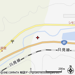 福島県会津坂下町（河沼郡）塔寺（上ノ堤）周辺の地図