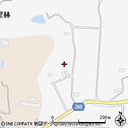 福島県南相馬市小高区塚原堂林周辺の地図