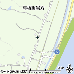 新潟県長岡市与板町岩方1957周辺の地図