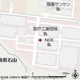 福島県二本松市関周辺の地図