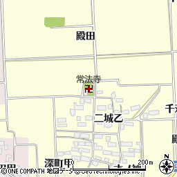 常法寺周辺の地図