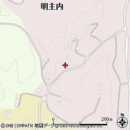 福島県二本松市明主内88-1周辺の地図