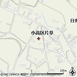 福島県南相馬市小高区片草西堂周辺の地図