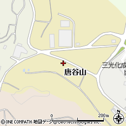 福島県二本松市唐谷山8周辺の地図