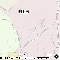 福島県二本松市明主内91周辺の地図