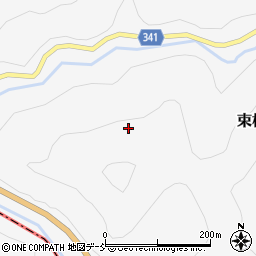 福島県西会津町（耶麻郡）束松（早坂丁）周辺の地図