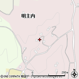 福島県二本松市明主内92周辺の地図