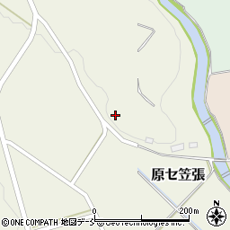 福島県二本松市原セ笠張120周辺の地図