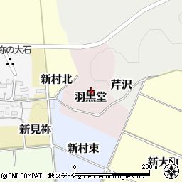 福島県耶麻郡猪苗代町羽黒堂周辺の地図