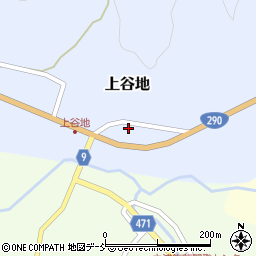 新潟県三条市上谷地155周辺の地図