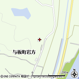 新潟県長岡市与板町岩方830周辺の地図