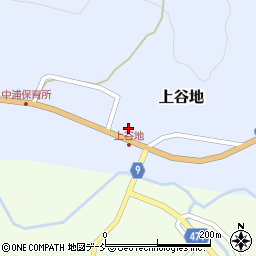 新潟県三条市上谷地119周辺の地図