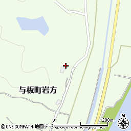 新潟県長岡市与板町岩方828-1周辺の地図
