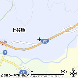 新潟県三条市上谷地208周辺の地図