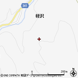 福島県耶麻郡西会津町束松上ノ山丁周辺の地図